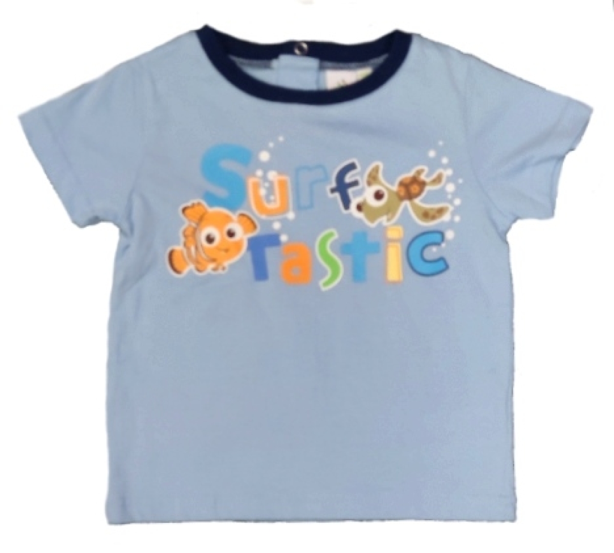 Baby T-Shirt für Jungen Findet Nemo in blau